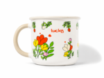 Porcelain Floral Mug with Colorful Flower Design - Image 8