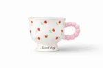 Porcelain Mug with Ball Handle