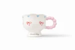 Porcelain Mug with Ball Handle - Image 2