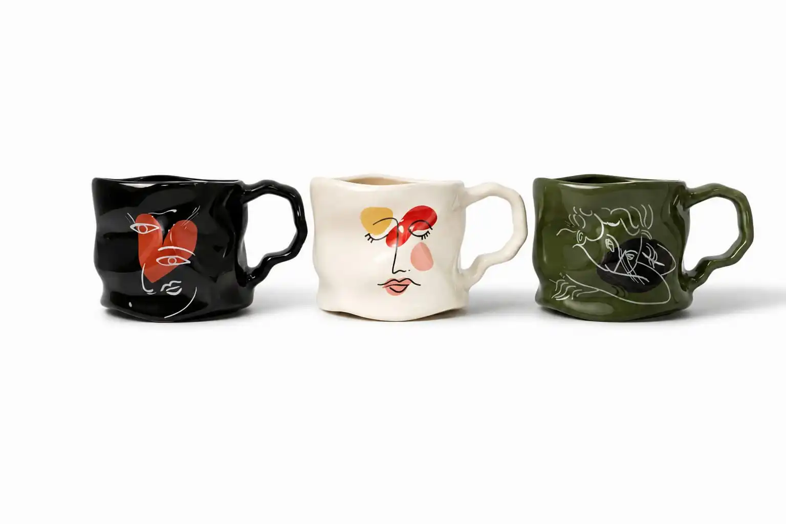 مج بورسلين هاند ميد Handmade Porcelain Mug 294 LE(1) Handmade Porcelain Mug - Image 1