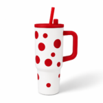 SUS Stainless Steel Thermal Mug With LeakProof Lid Straw Keeps Drinks Hot & Cold