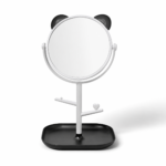 Cute Desktop Mirror with Organizer Base