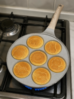 Hole Granite Pancake Pan