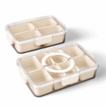 Acrylic Fridge Organizer with Compartments