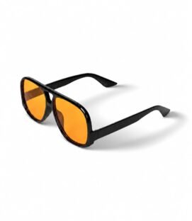Modern Sunglasses with Yellow Tinted Lenses