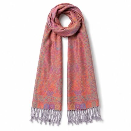 Classic Paisley Cashmere Scarf